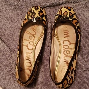 Sam Edelman Leopard Flats